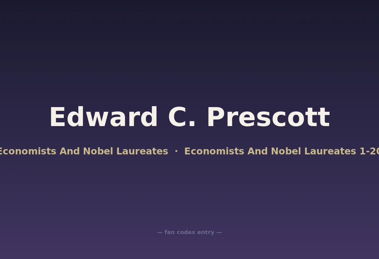Edward C. Prescott
